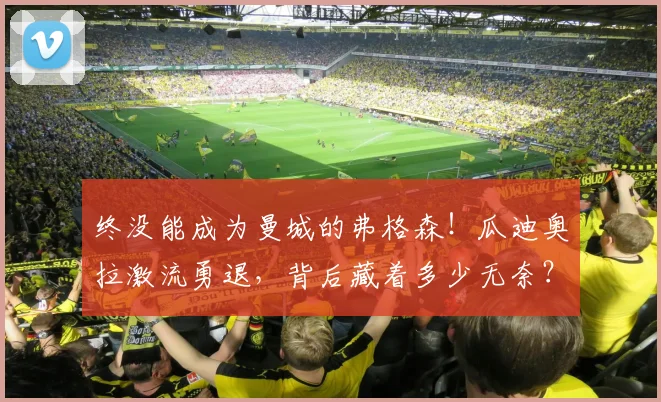 终没能成为曼城的弗格森！瓜迪奥拉激流勇退，背后藏着多少无奈？